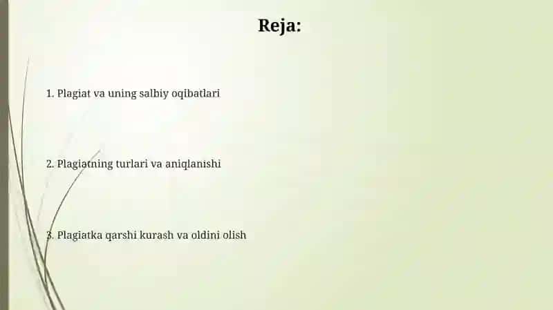 Plagiat va uning salbiy oqibatlari 2