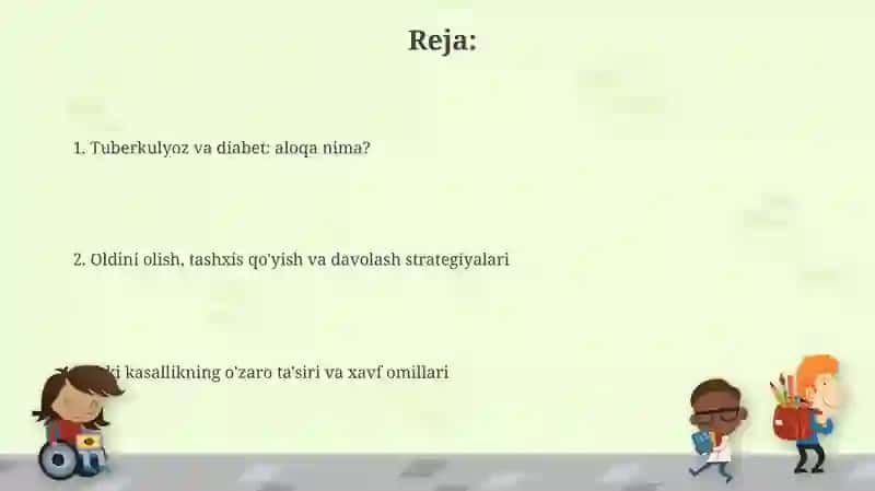 Tuberkulyoz va qandli diabet 2