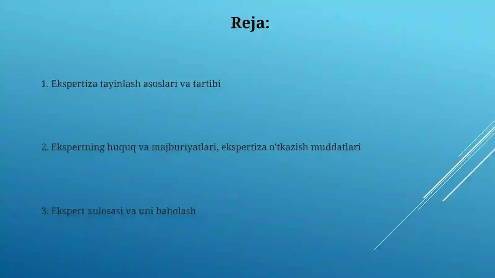 Ekspertizatayinlashasoslarivao'tkazilishtartibi 2