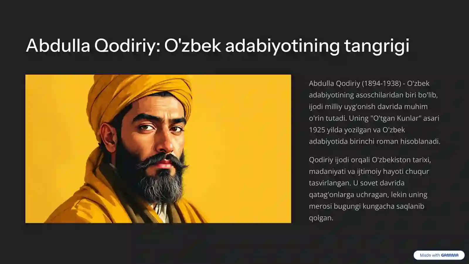 O'tgan Kunlar 2