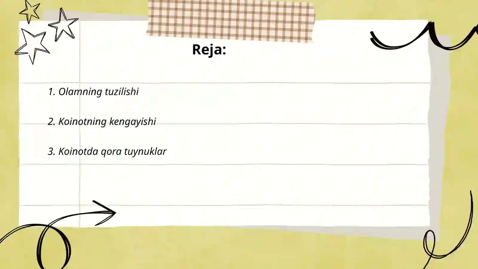 Olam, Galaktika, Quyosh sistemasi 2