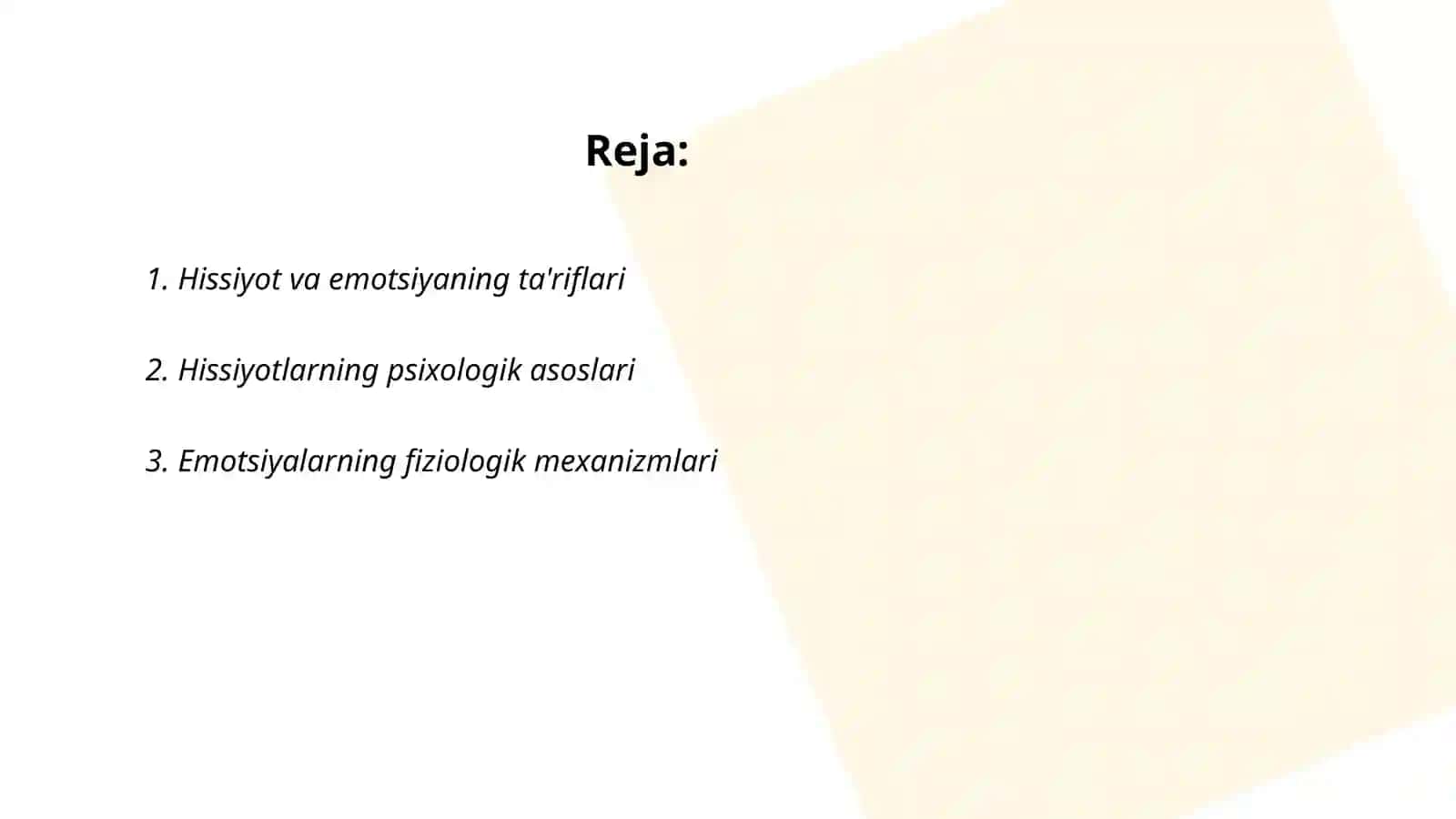 Hissiyot va emotsiyaning bog'liqligi hamda farqi 2
