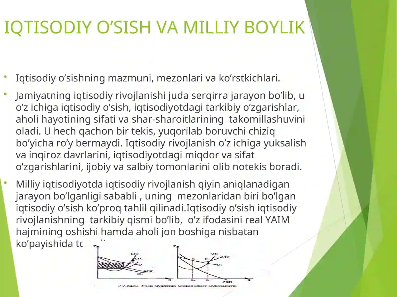 IQTISODIY O’SISH VA MILLIY BOYLIK 2