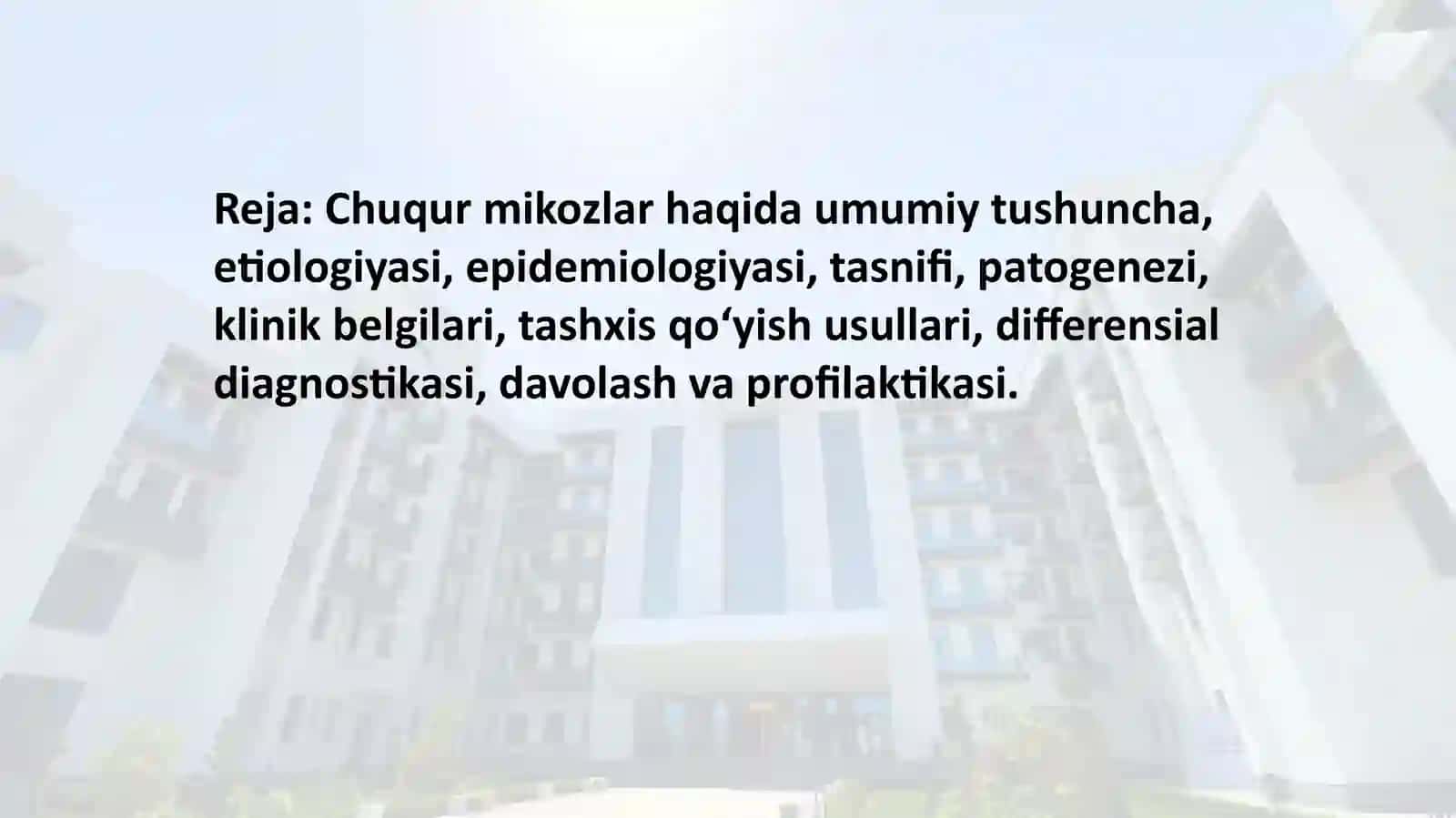Chuqur mikozlar 2