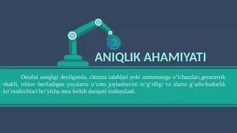 Mashinasozlikda aniqlik 2