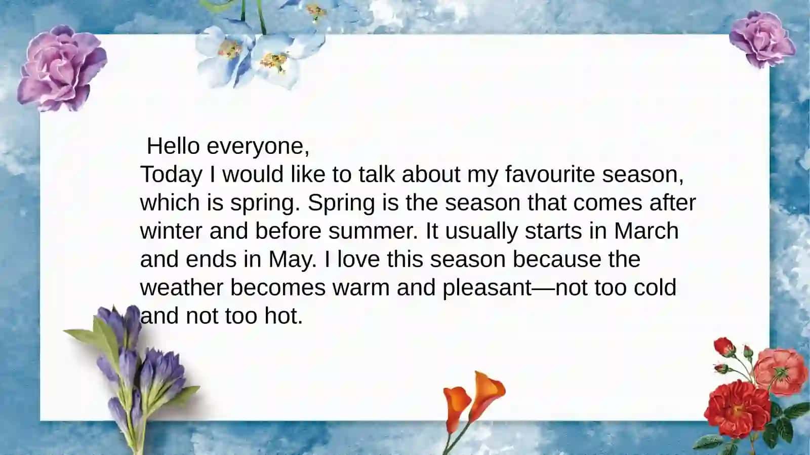 Myfavourityseason 2