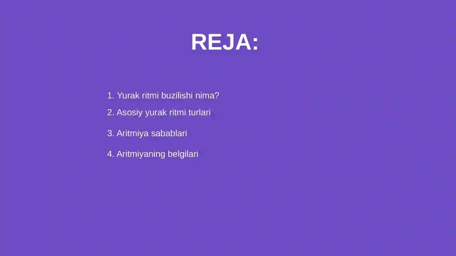 Yurak ritmi buzilishi 2