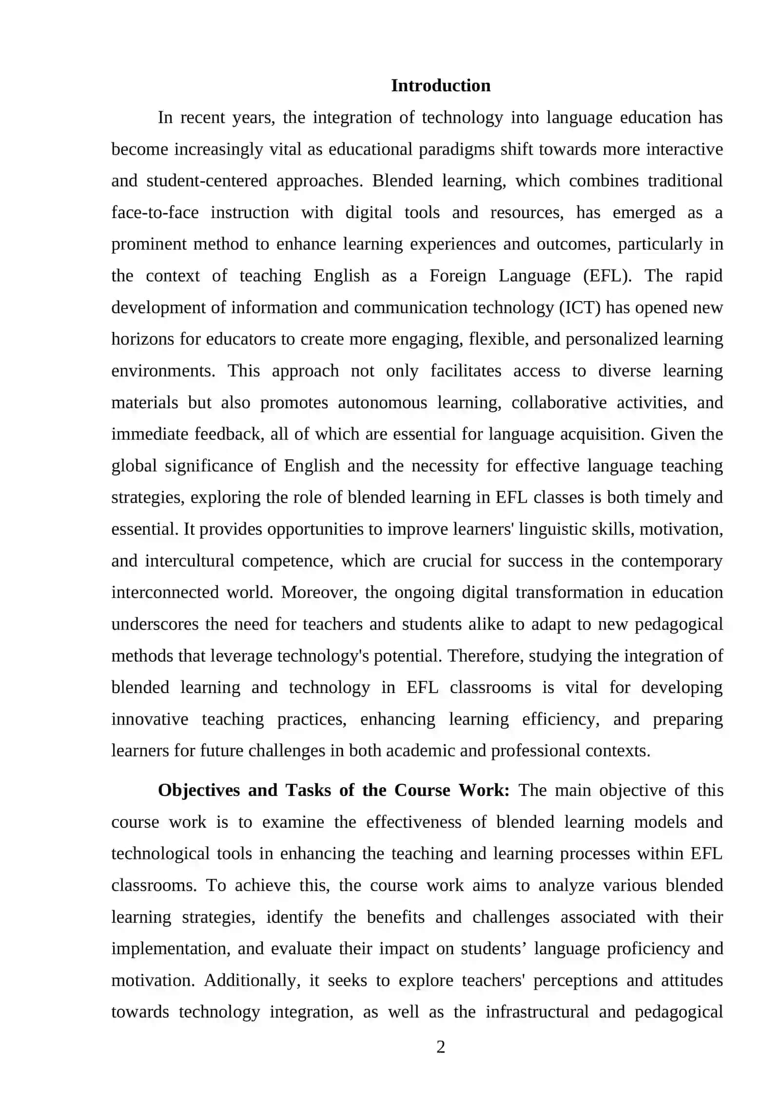 BLENDED LEARNING AND TECHNOLOGY INTEGRATION IN EFL CLASSES 2