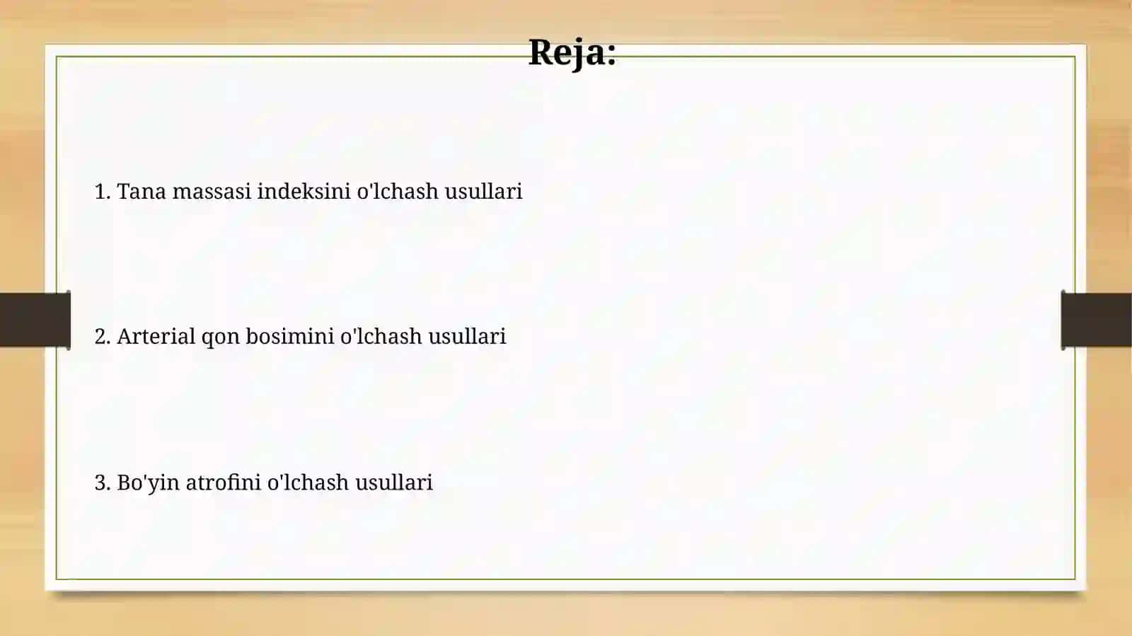 Bo'yin atrofi normal ko'rsatkichlari 2