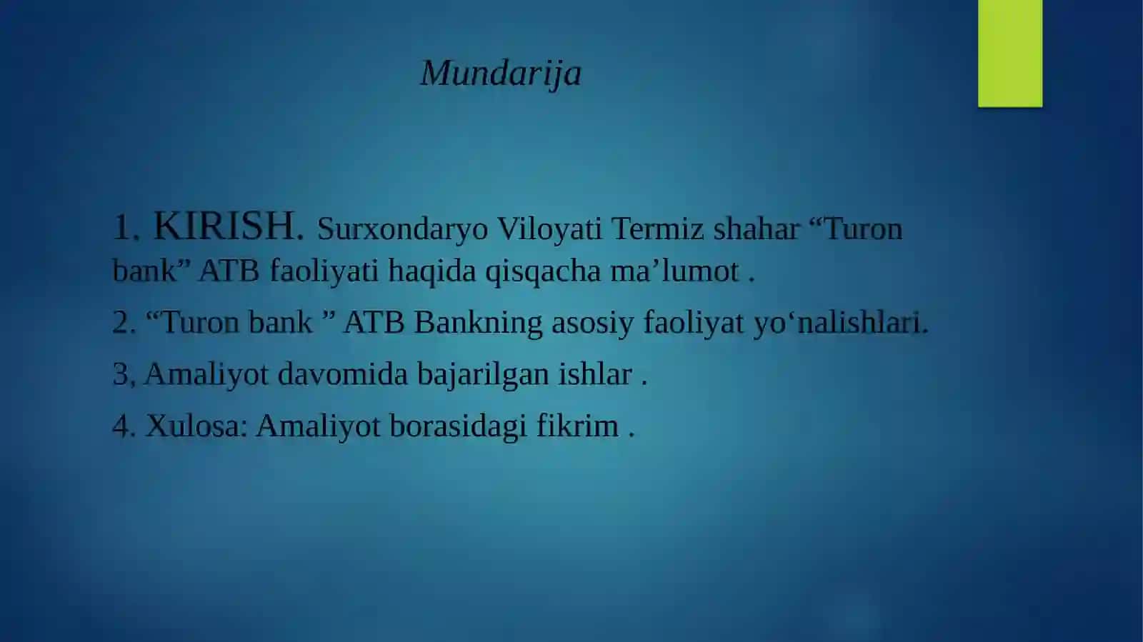 Tarmoqlar Iqtisodiyoti 2