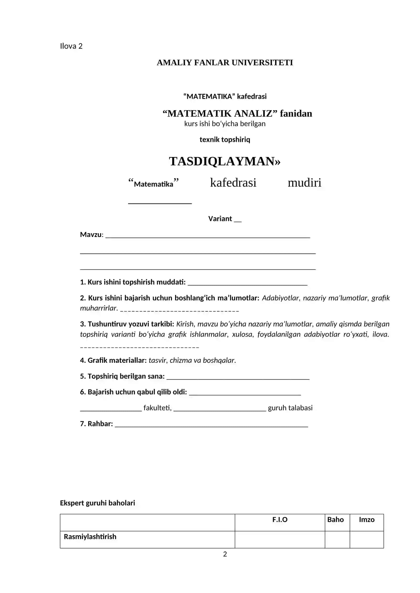 Aniq integrallarni hisoblash. Nyuton Leybnits formulasi 2