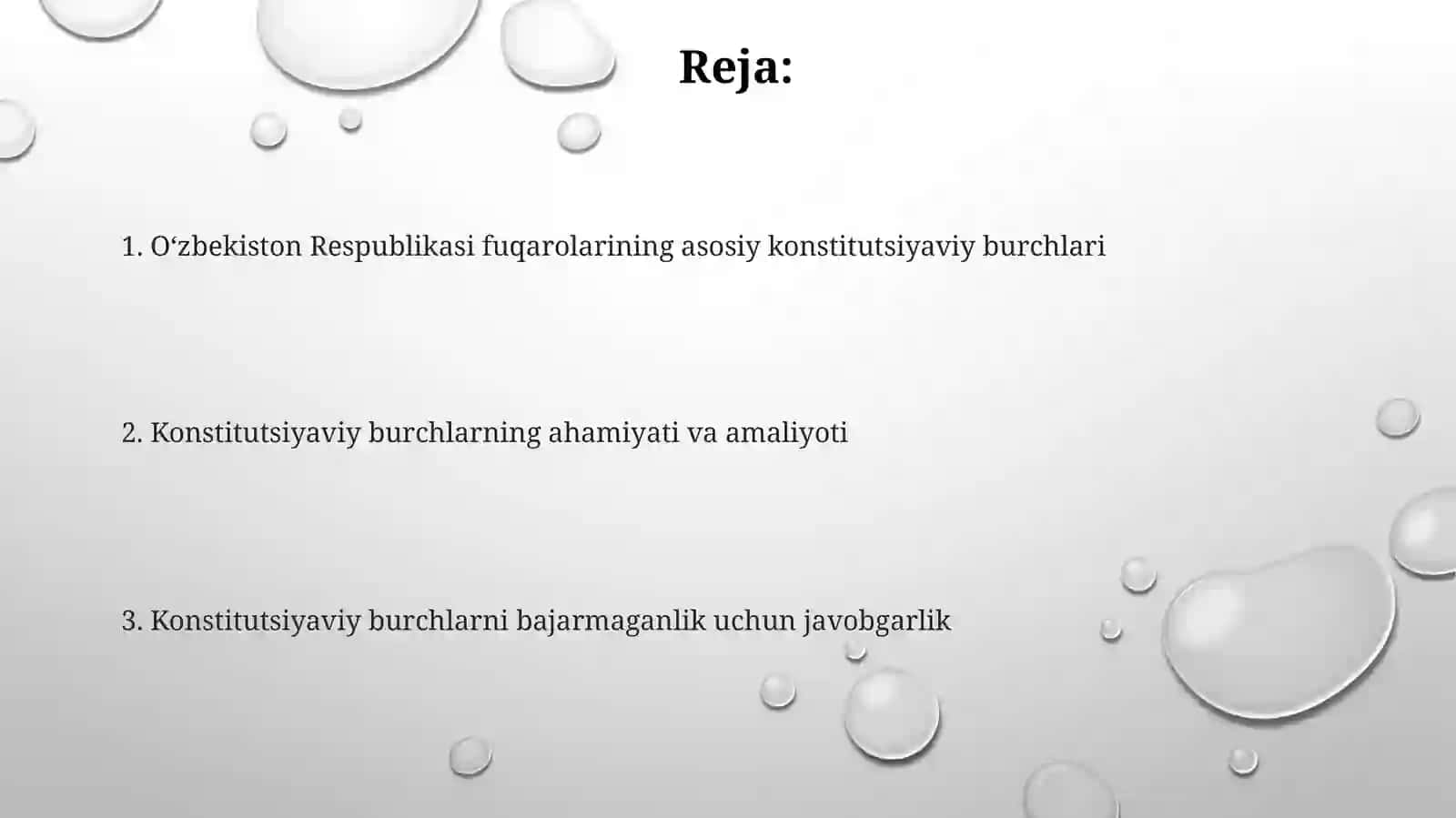 O'zbekiston Respublikasi fuqarolarining konstitutsiyaviy burchlari 2
