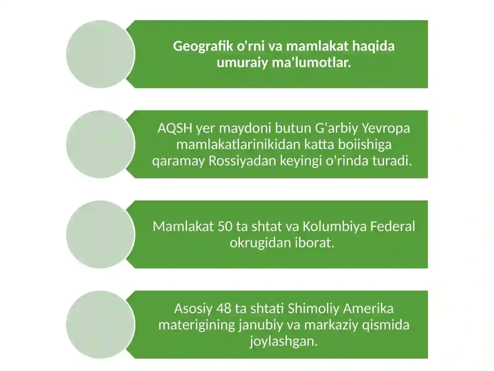AQSH Geografiyasi 2