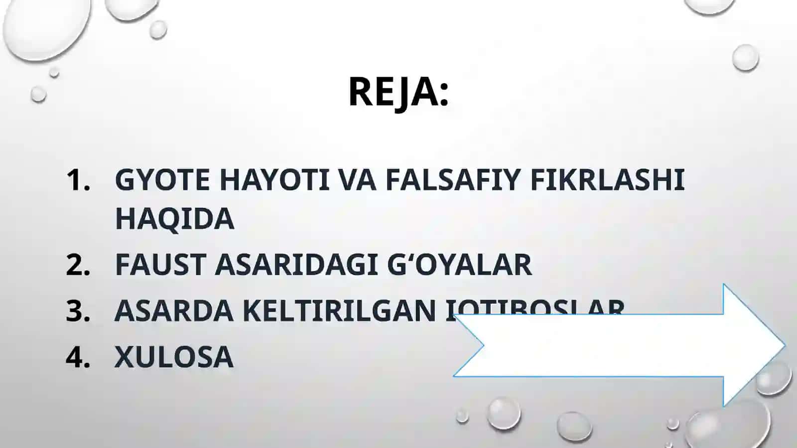 “Faust”asari toʻgʻrisidagi falsafiy qarashlar 2