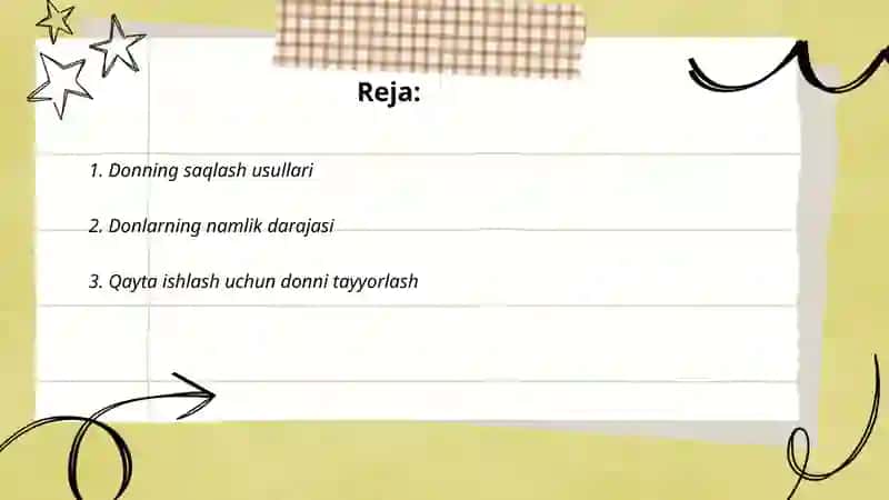 Donning saqlash usullari 2