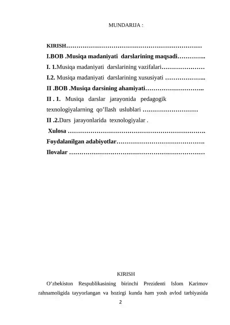 Maktabda musiqa darsining roli 2