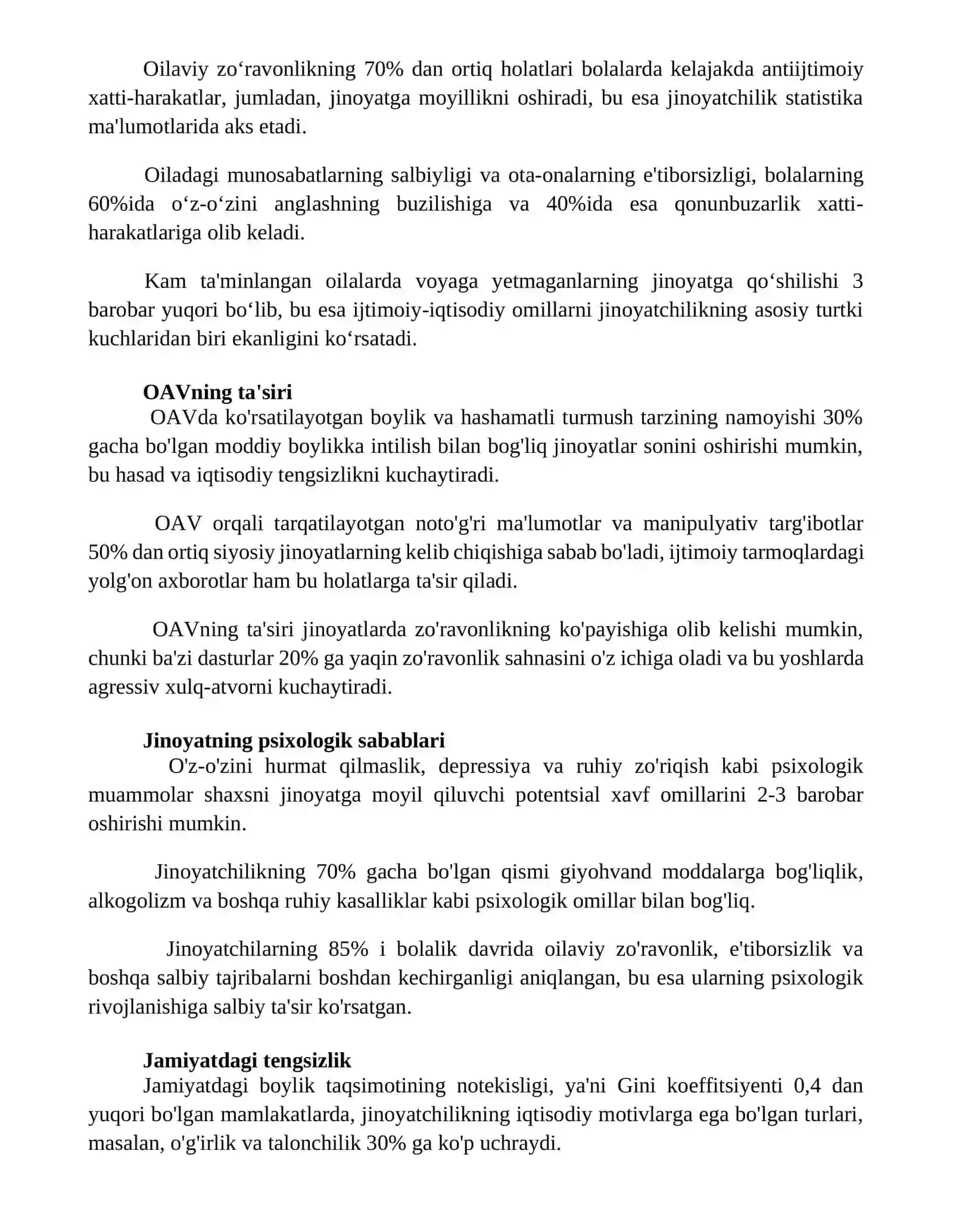 Jinoyat mativlari 2