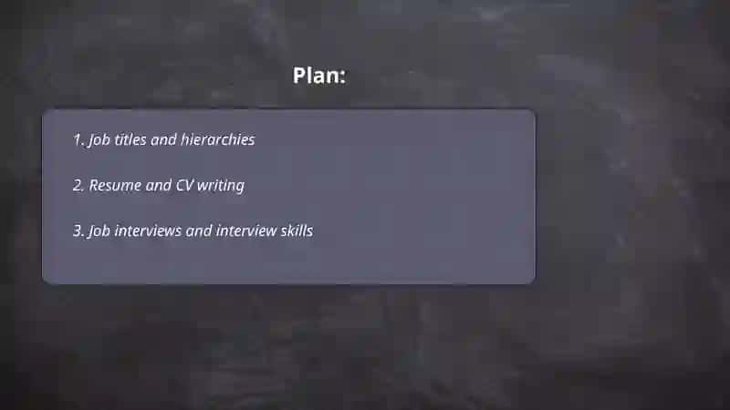 Job Titles and Hierarchies 2