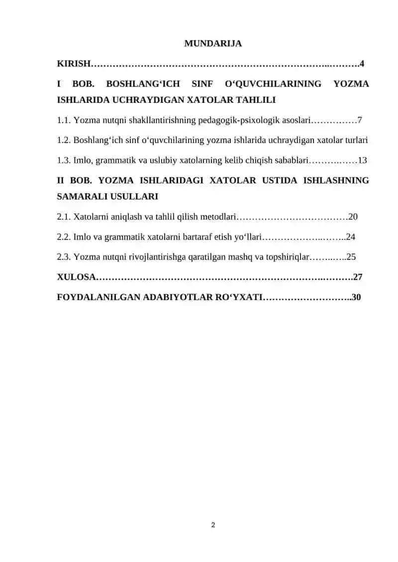ONA TILI O‘QITISH METODIKASI 2