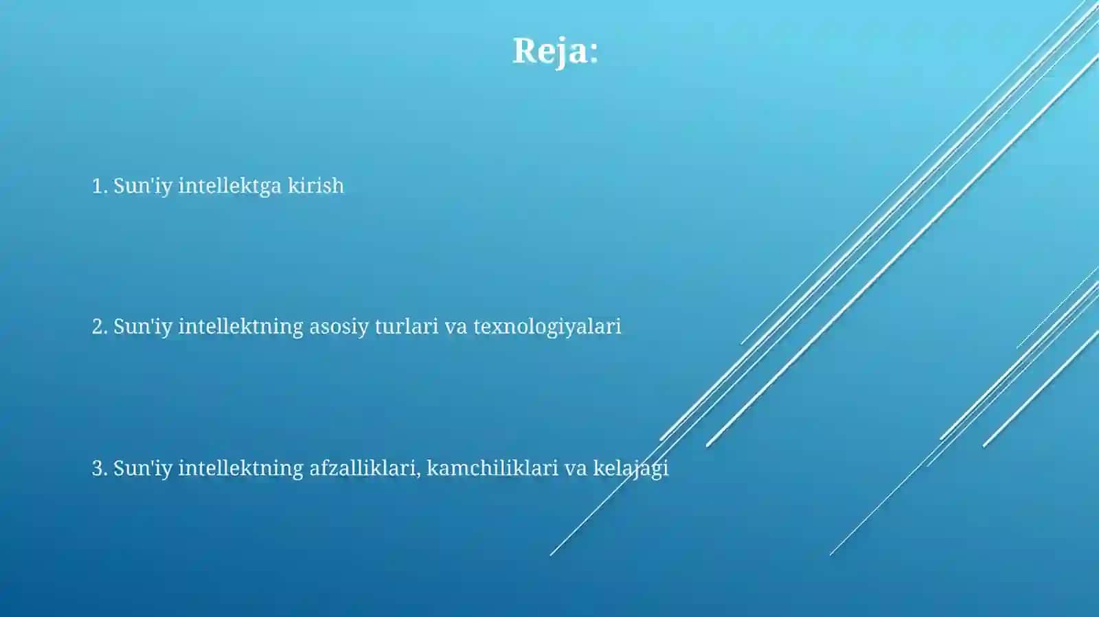 Sun'iy intellekt 2
