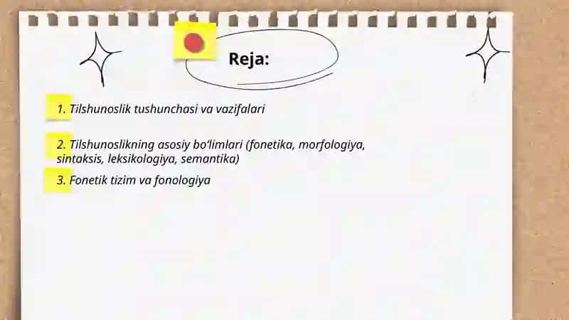 Tilshunoslik haqida umumiy ma'lumot 2