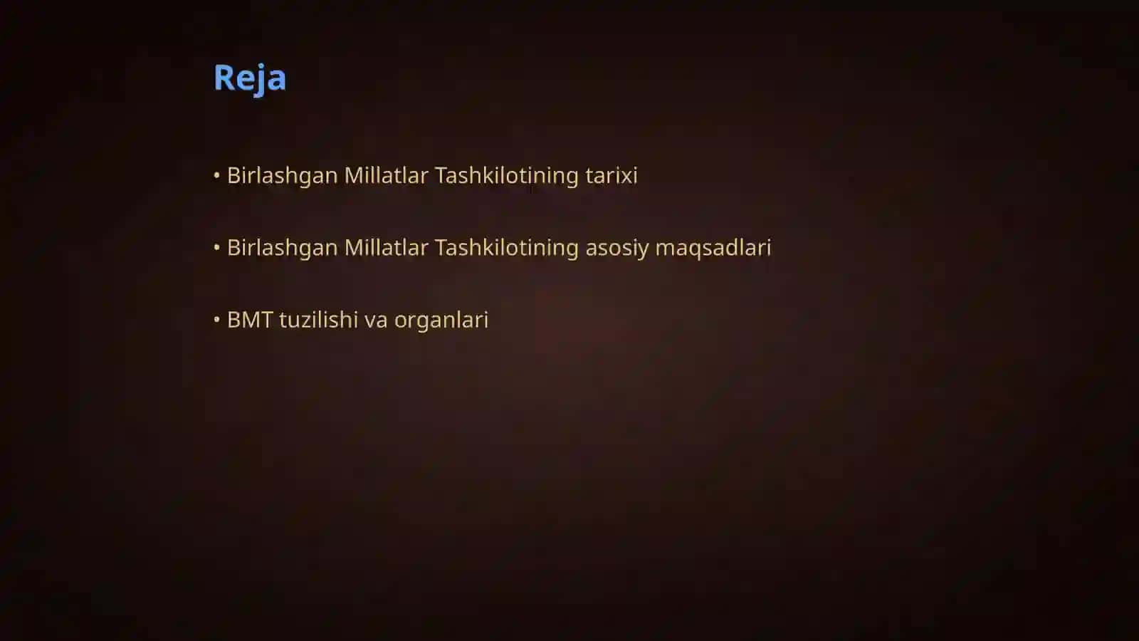 Birlashgan Millatlar Tashkiloti 2