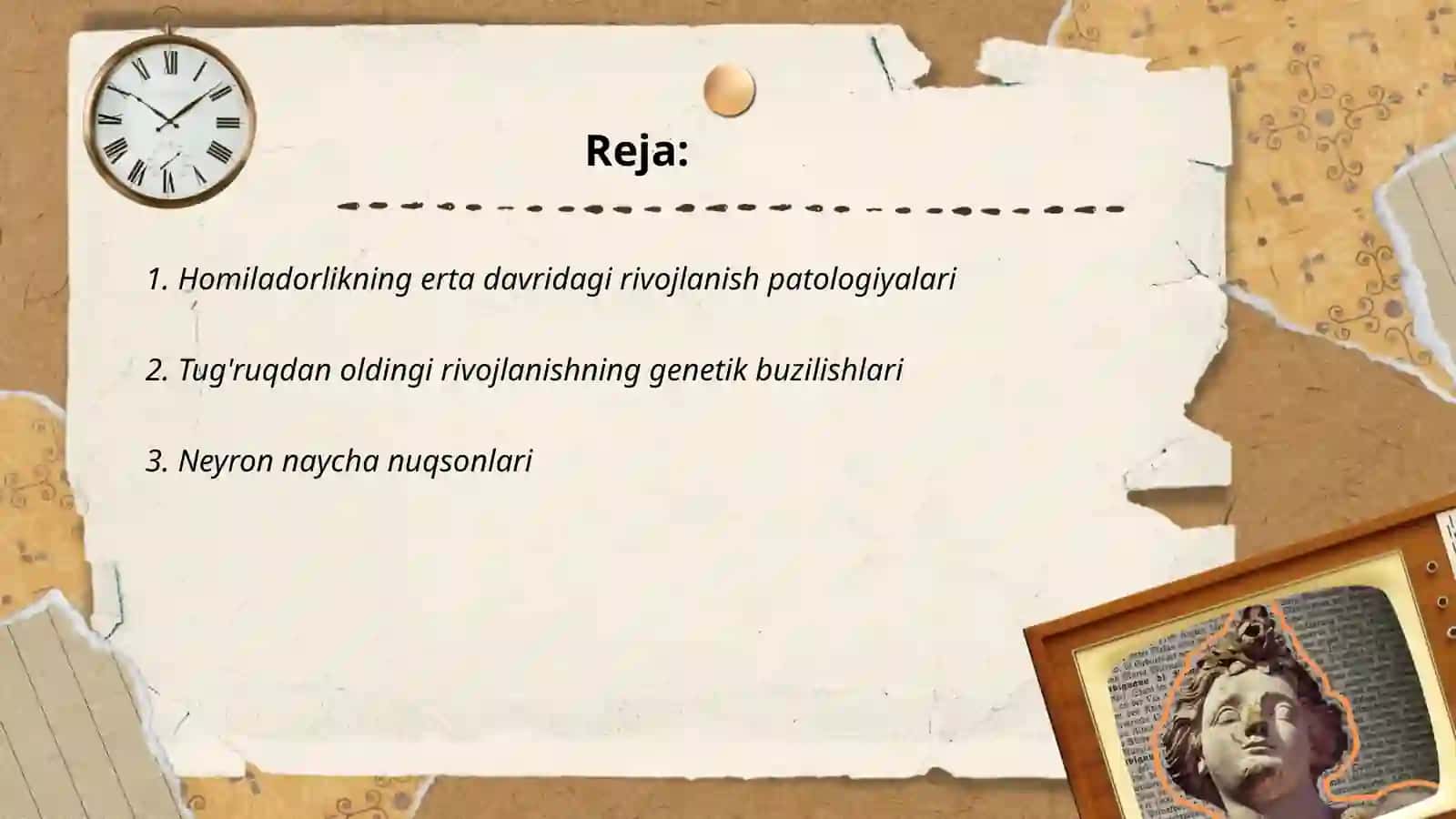 Ona qornida rivojlanish patalogiyasi 2