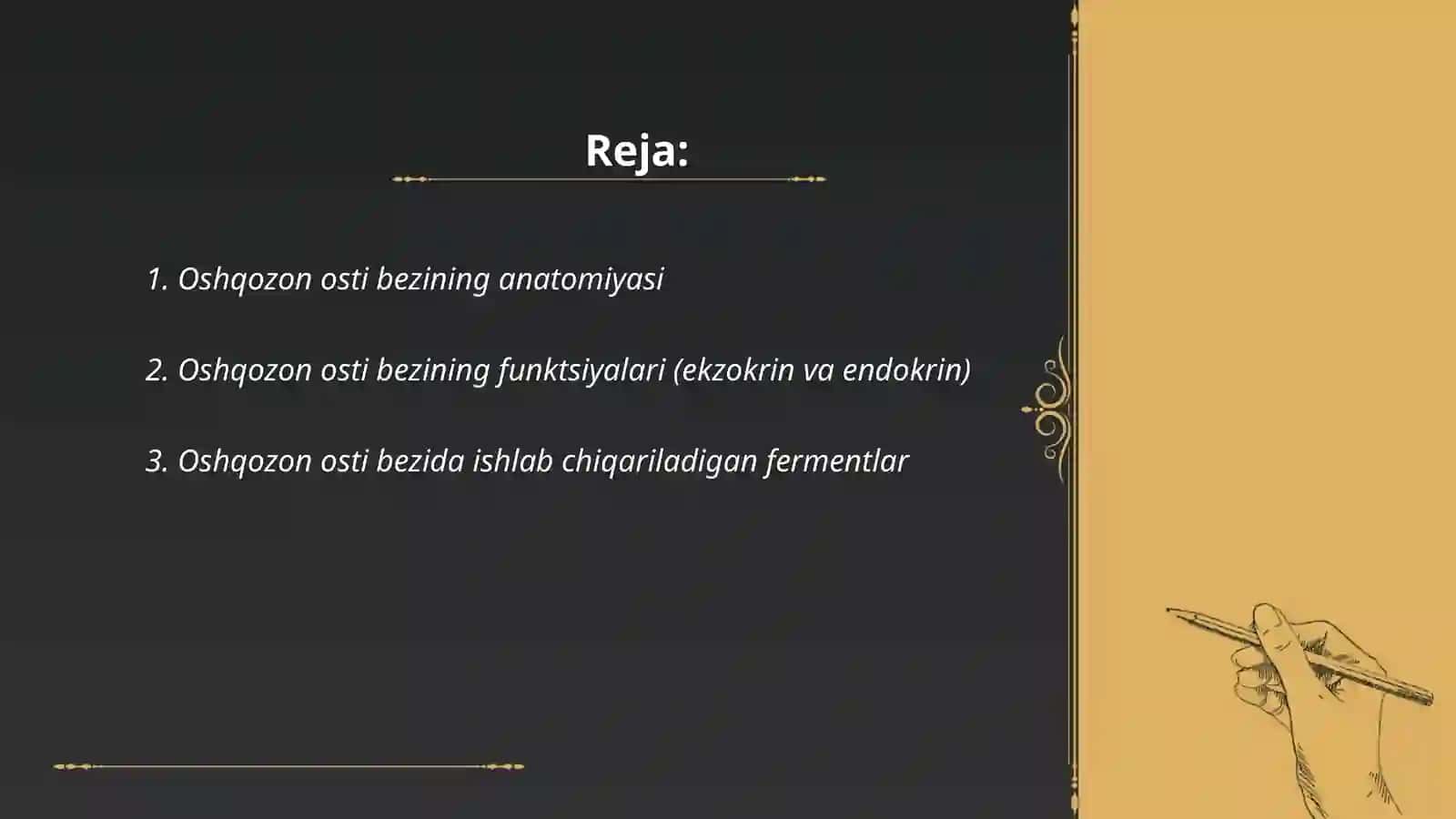 Oshqozon Osti bezi 2