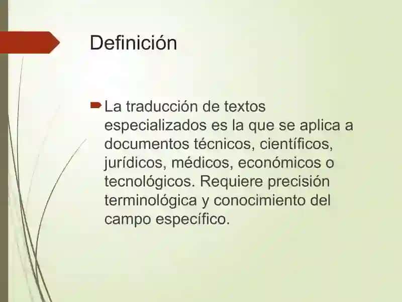 Características de la traducción de textos especializados 2