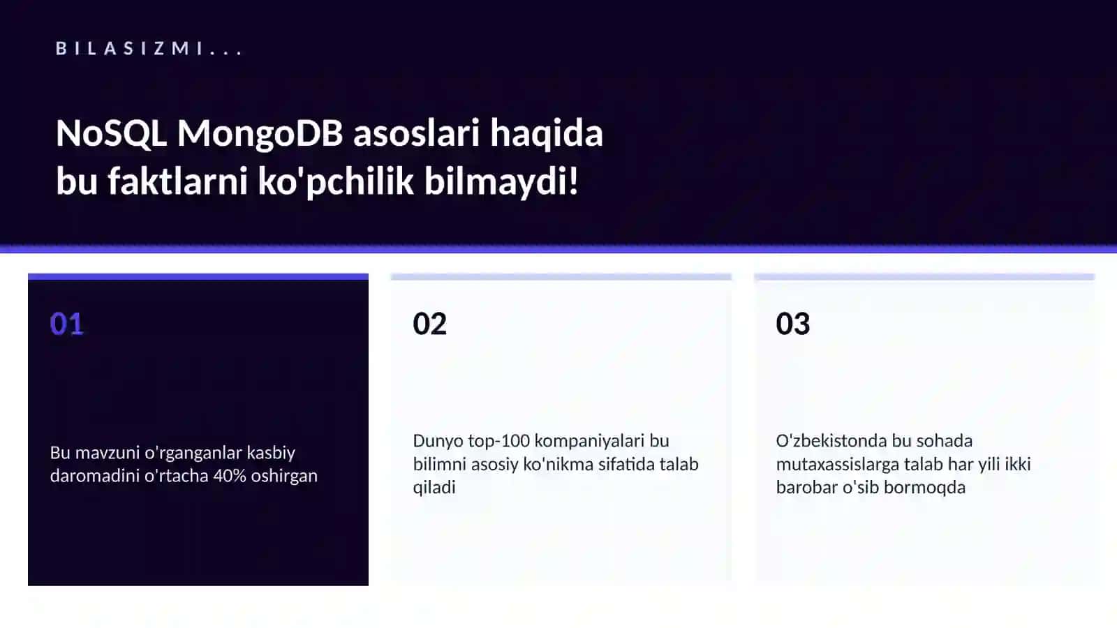 NoSQL MongoDB asoslari 2