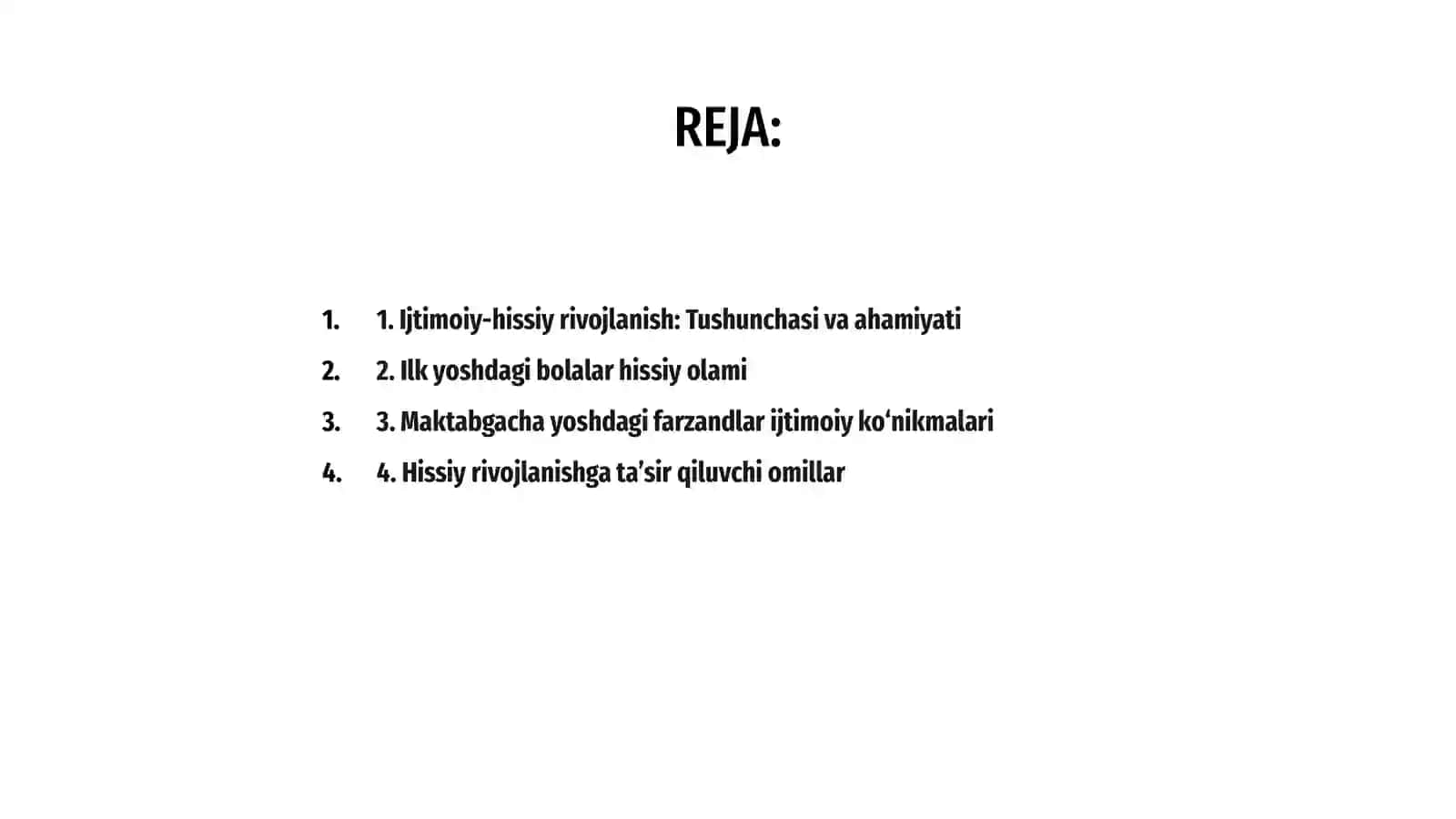 Ijtimoiy-hissiy rivojlanish 2