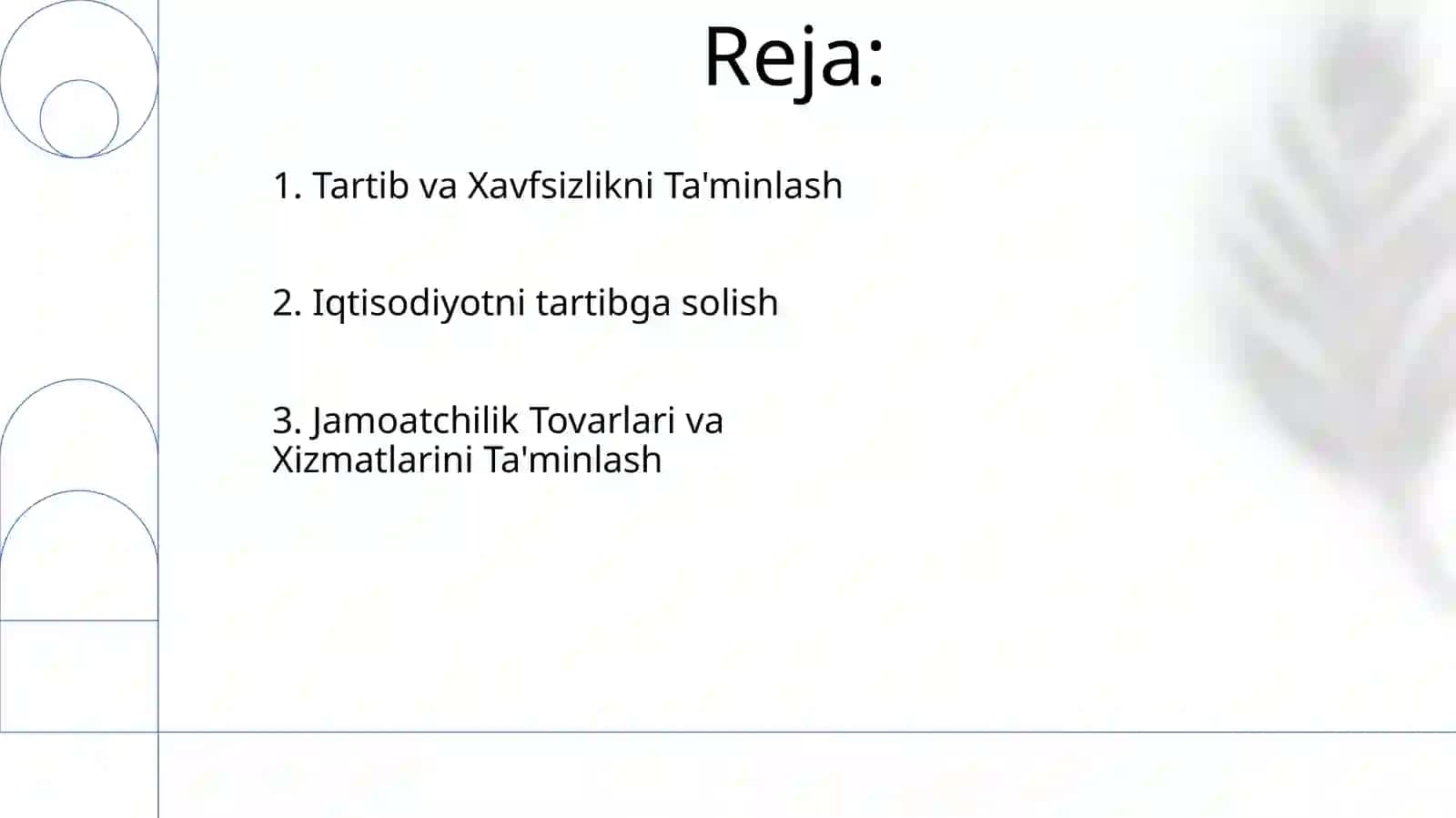 Davlatning funksiyalari 2