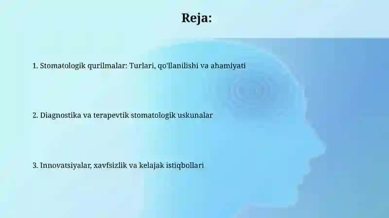 Stomatologik qurilmalar 2