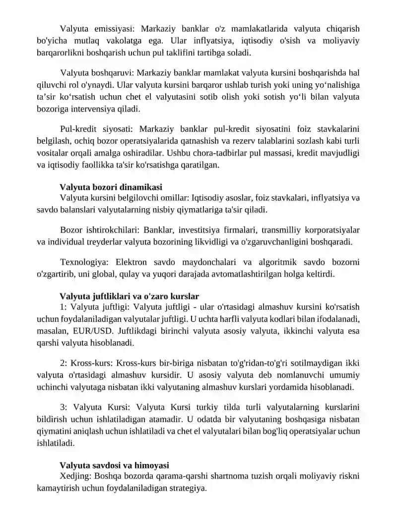 Valyuta Kursi 2