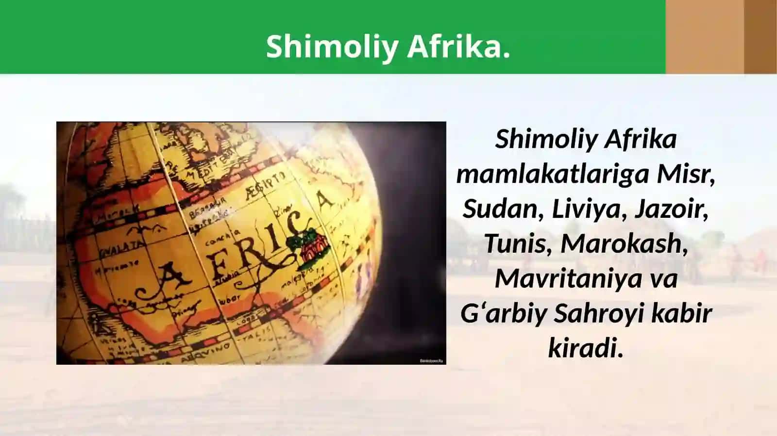 Afrika va Lotin Amerikasi siyosiy ijtimoiy iqtisodiy rivojlanishining  asosiy yo'nalishlari. 2