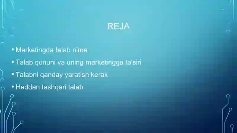 Marketing turlari 2