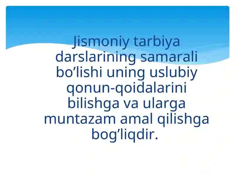 Jismoniy tarbiya amaliy metodlar tasnifi 2