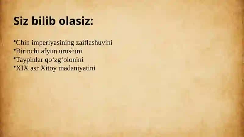 Jaxon Tarixi: XITOY qoʻzgʻalon va urushlar davrida 2