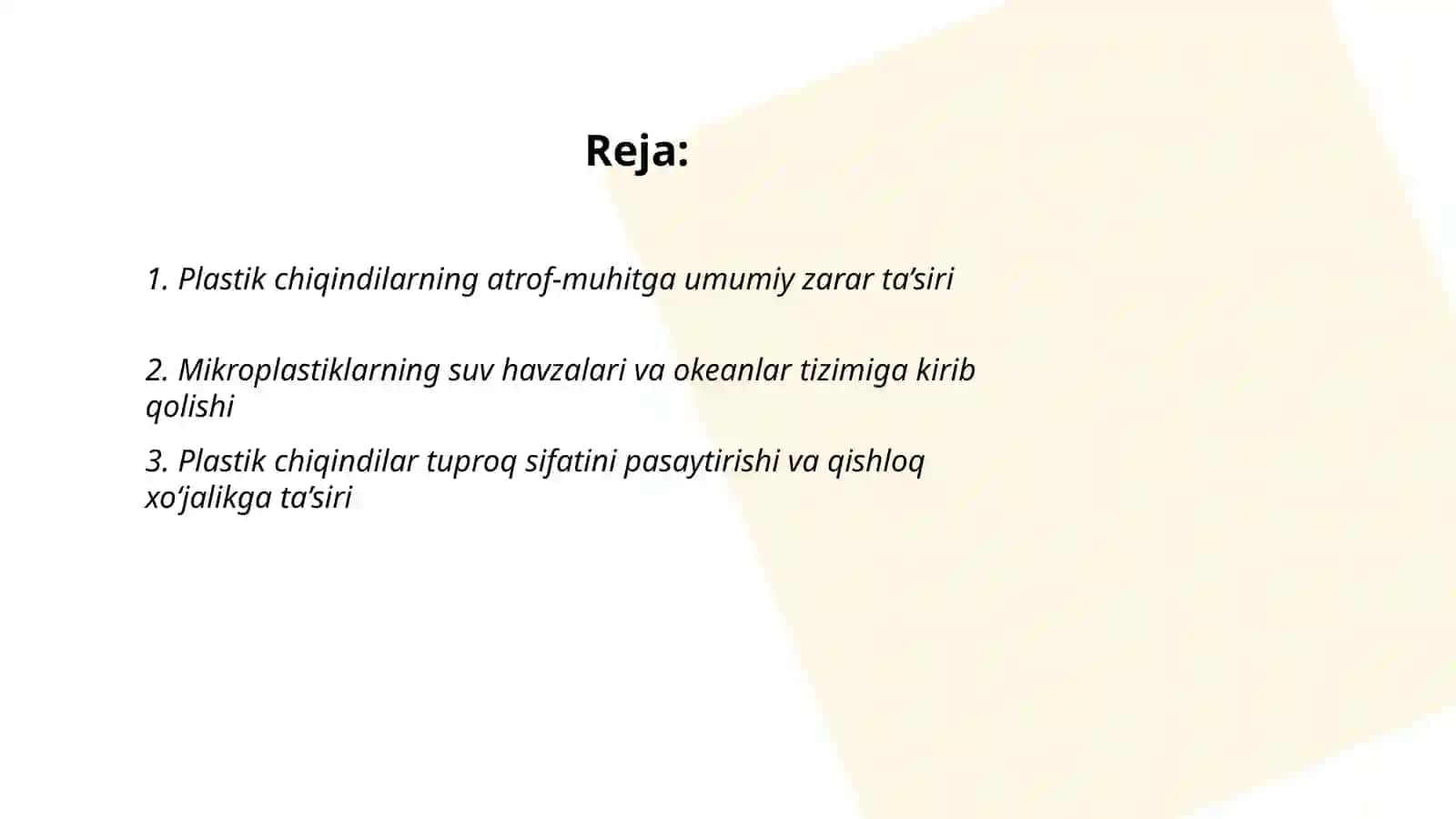 Plastik chiqindilar-tabiatning yashirin dushmani 2
