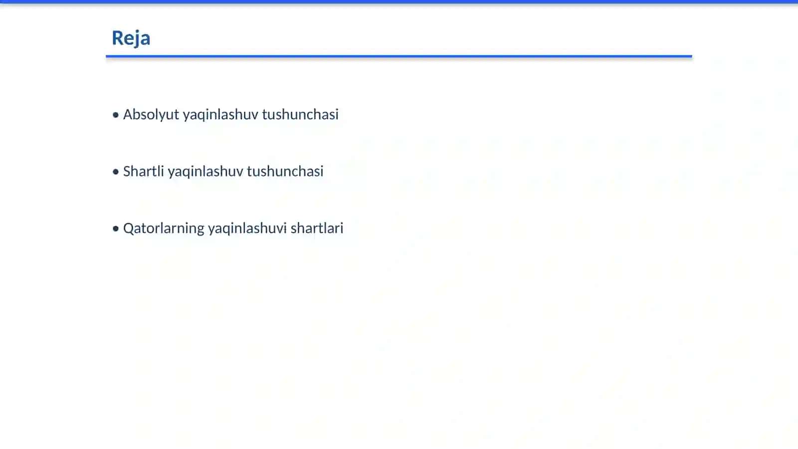 absolyut va shartli yaqinlashuvchi qatorlar 2