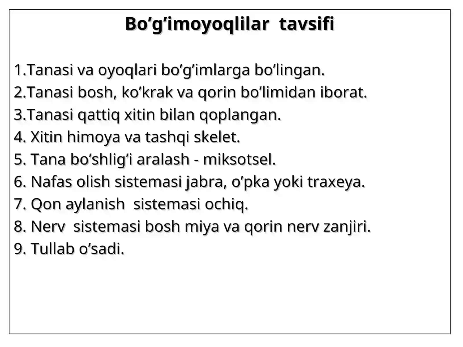 Qisqichbaqasimonlar - Crustacea sinfi 2
