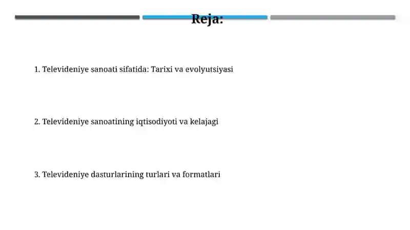 Televideniya sifati 2