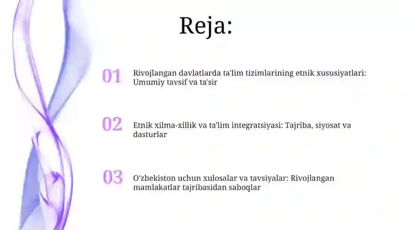 Etnik xilma-xillik va ta'lim integratsiyasi 2