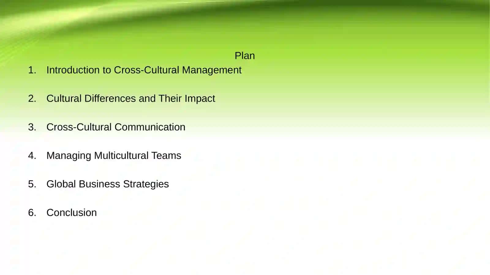 Cross-Cultural Management 2