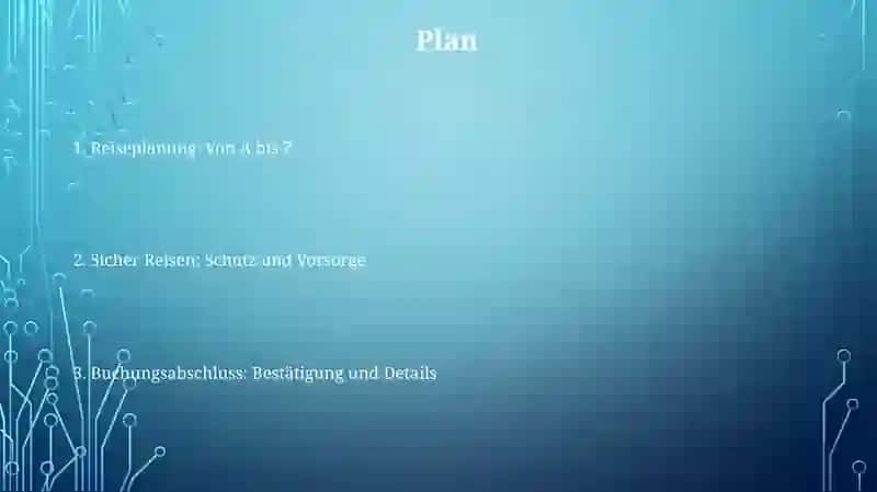 Reiseplanung: Von A bis Z 2