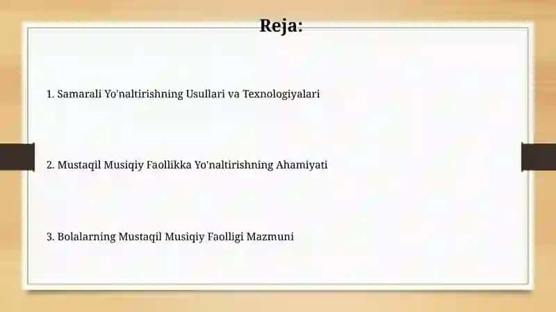 Samarali Yo'naltirishning Usullari va Texnologiyalari 2