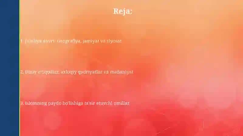 Jahiliya davri: Geografiya, jamiyat va siyosat 2