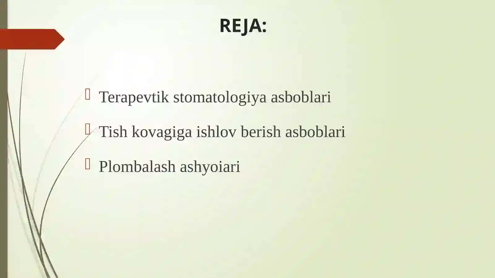 Stomatologiya asboblari 2