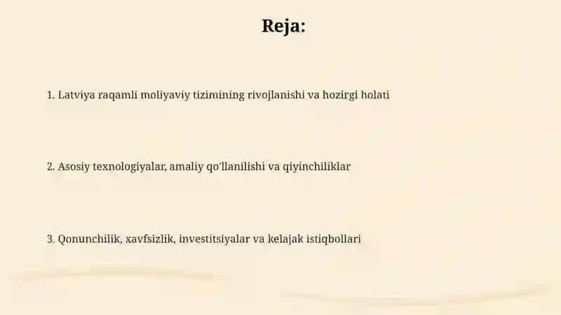 Latviya:Raqamlimoliyatizimi 2