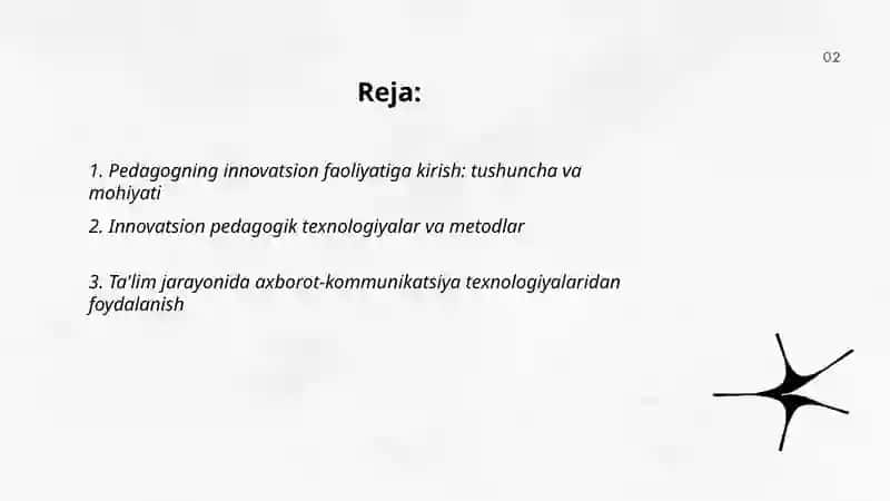 Pedagogning innovatsion faoliyati 2